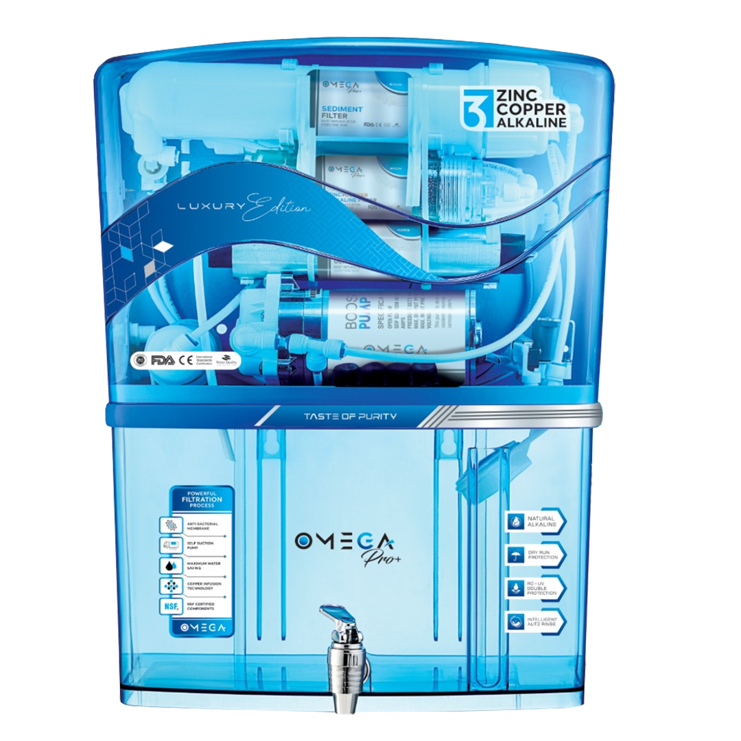 AQUA OMEGA BLUE TRANSPARENT