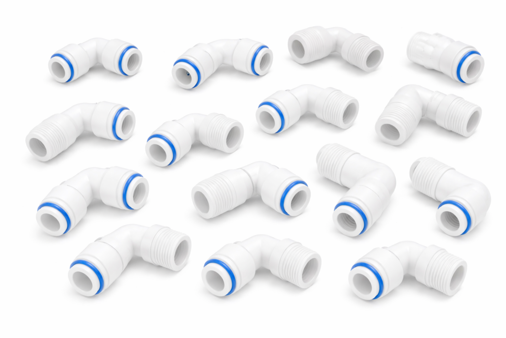 1/4 ro elbow connector